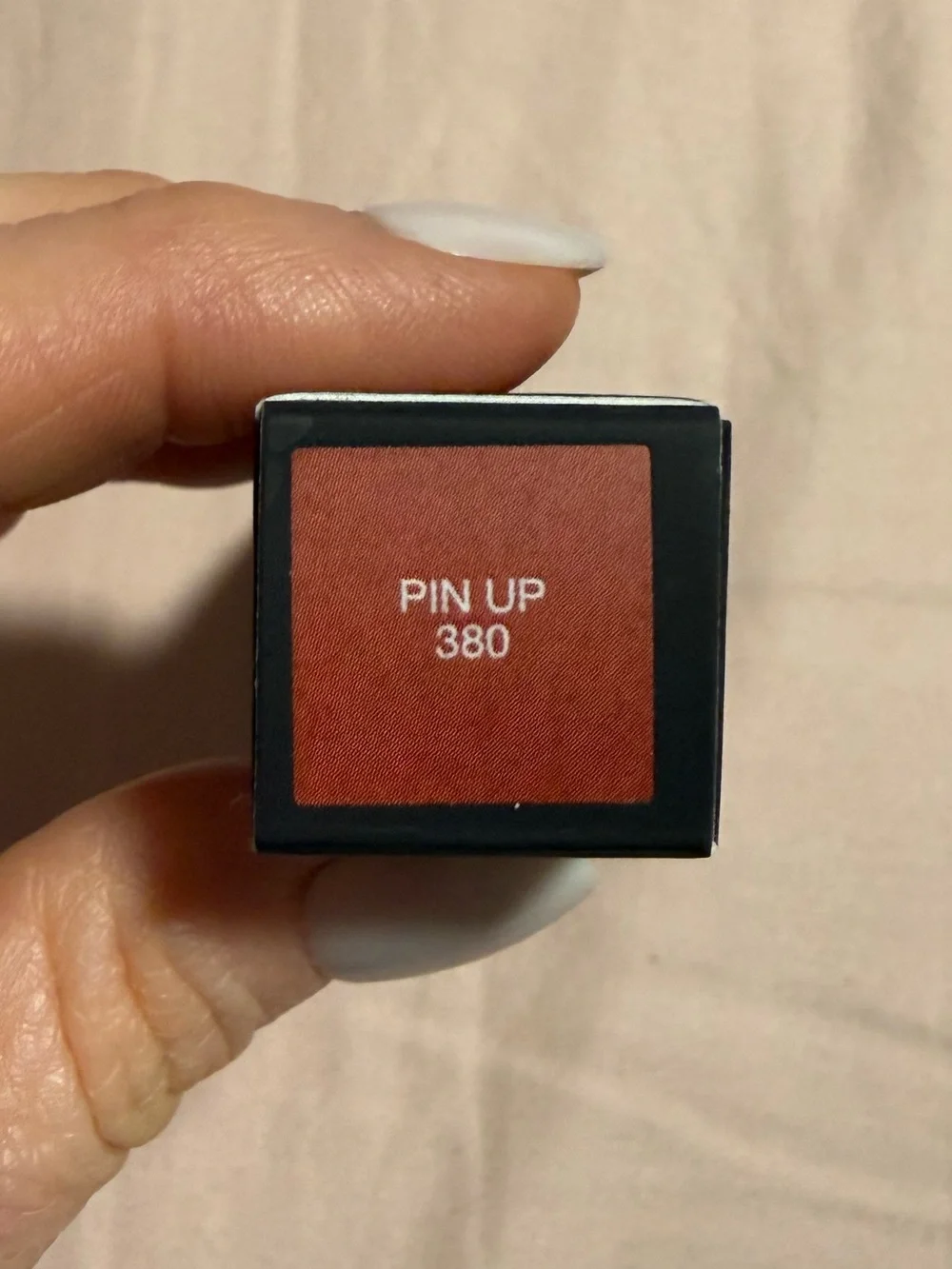 NARS Pin Up 380 Air Matte Lip Color — Rust Red